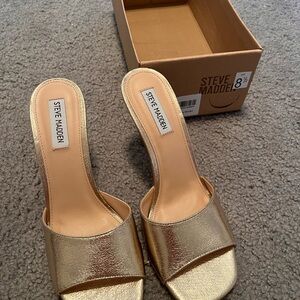 Steve Madden Gold Women's Shoes